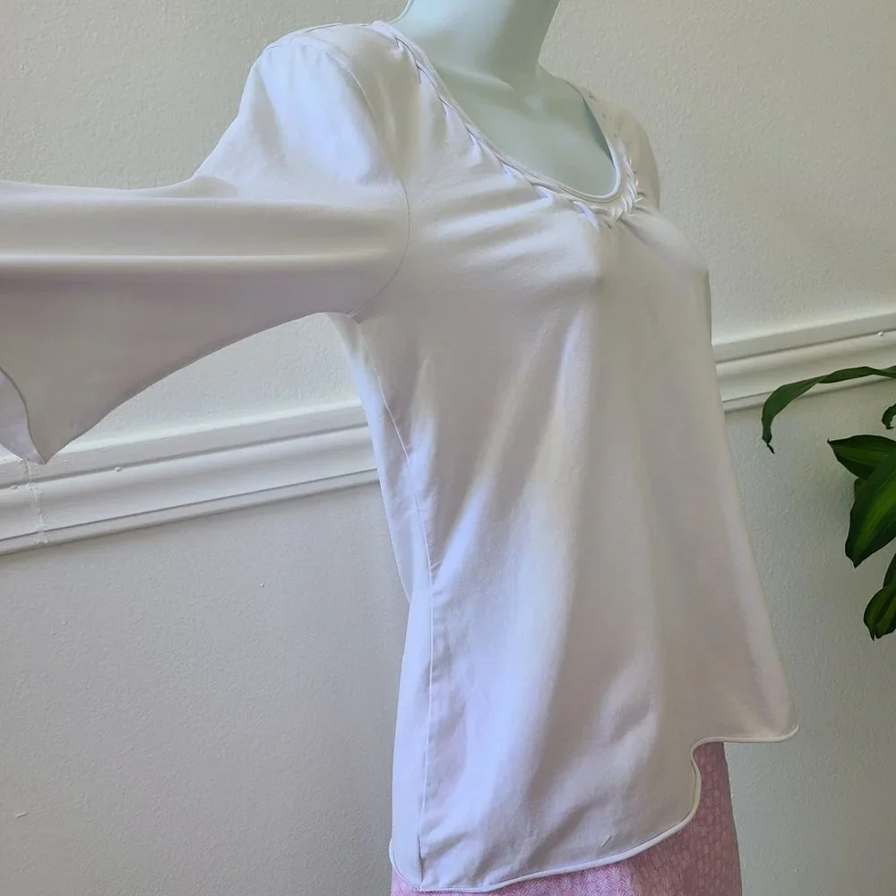 Armani Collezione white blouse,size 8